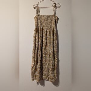Anthropology X Fye Floral Midi Dress